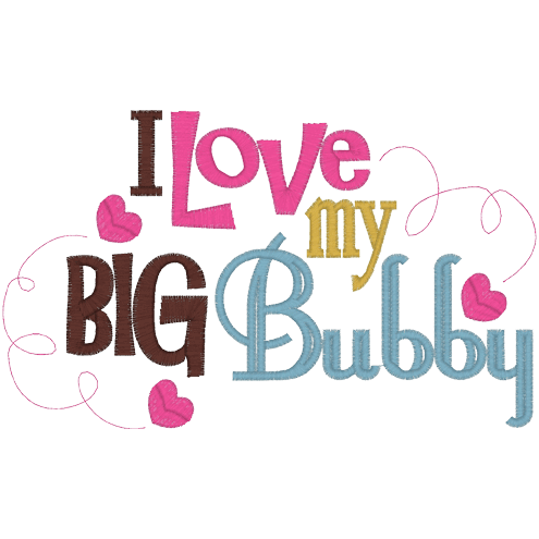 Sayings (A1479) Big Bubby 5x7