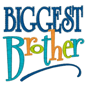 Sayings (A1498) Biggest Brother 4x4