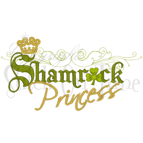 Sayings (1556) Shamrock Princess 5x7