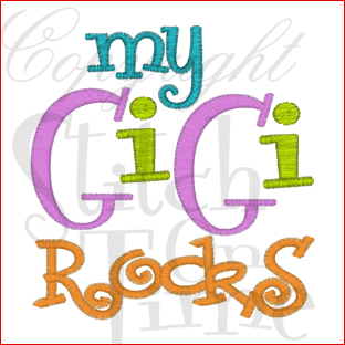 Sayings (1745) My GiGi Rocks 4x4