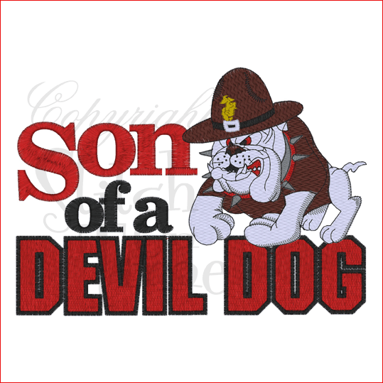 Sayings (1837) Son Of a Devil Dog 5x7