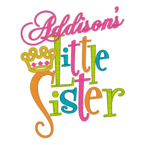 Sayings (2169) Addisons Little Sister 5x7
