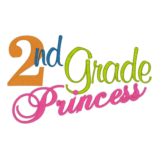 Sayings (2415) 2nd Grade Princess 5x7