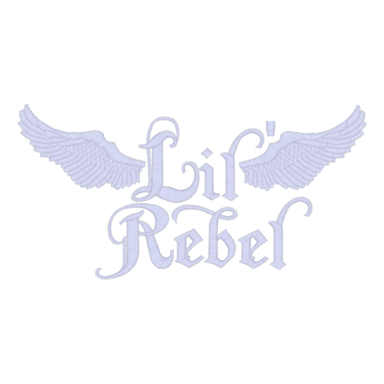 Sayings (2421) Lil Rebel 5x7