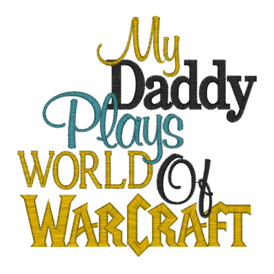 Sayings (2434) Daddy Plays 5x7