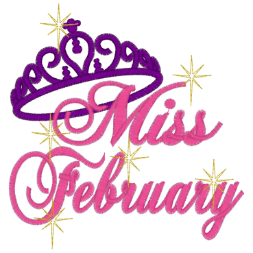 Sayings (2585) Miss February 5x7