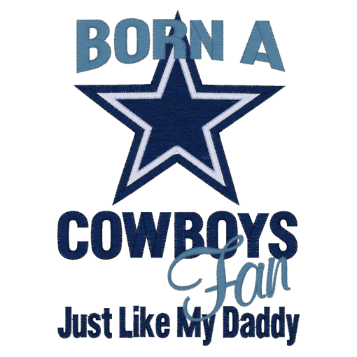 Sayings (2662) Cowboys Fan 4x4