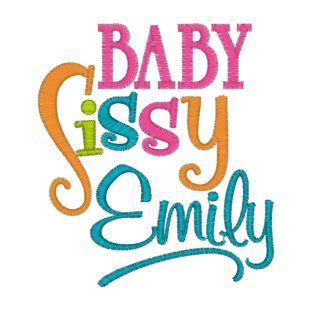 Sayings (2749) Baby Sissy 4x4