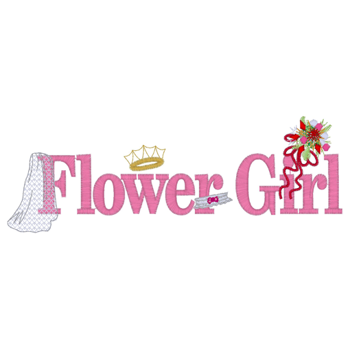 Sayings (2756) Flower Girl5x7