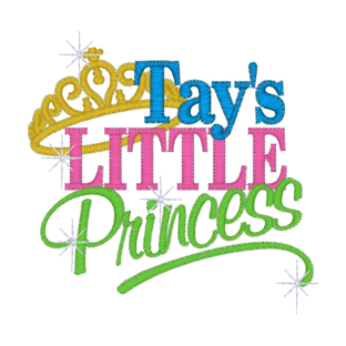 Sayings (2846) Little Princess 4x4