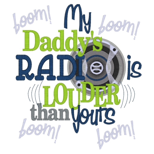 Sayings (3014) Daddy Radio 6x10