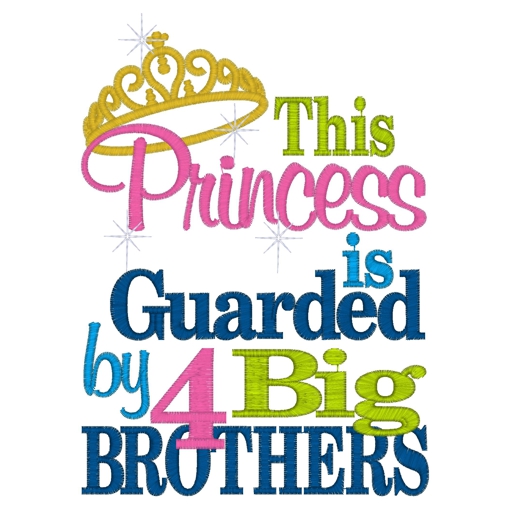 Sayings (3242) Guarded Brothers 5x7