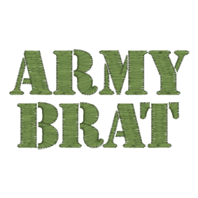 Sayings (A336) ARMY BRAT 4x4