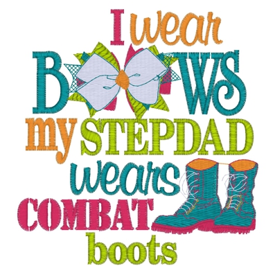 Sayings (3495) ...Bows & Combat Boots 5x7