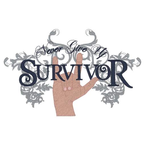 Sayings (3570) ...Survivor I Love You. 5x7