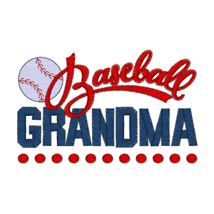 Sayings (3576) ...Baseball Grandma 4x4