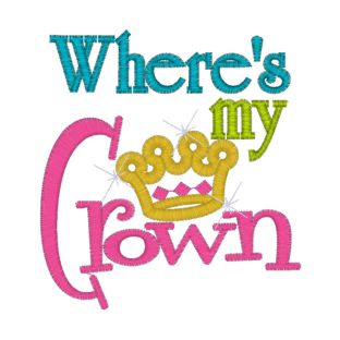 Sayings (3858) Where's My Crown 4x4
