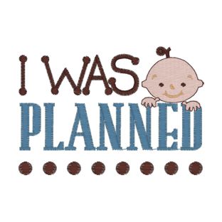 Sayings (3973) I Was Planned 4x4