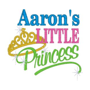 Sayings (4053) Aaron's Little Princess 4x4