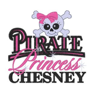 Sayings (4070) Pirate Princess Chesney 4x4
