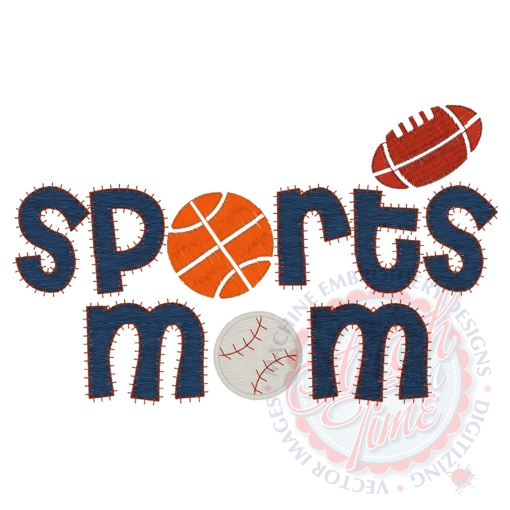 Sayings (4092) Sports Mom 5x7