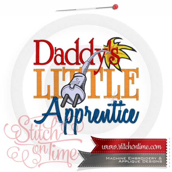 Sayings (4236) Daddys Little Apprentice 5x7
