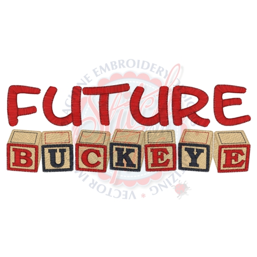 Sayings (4271) Future Buckeye Blocks 5x7