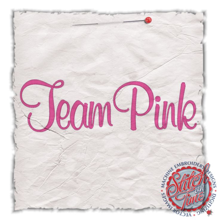 Sayings (4427) Team Pink 5x7