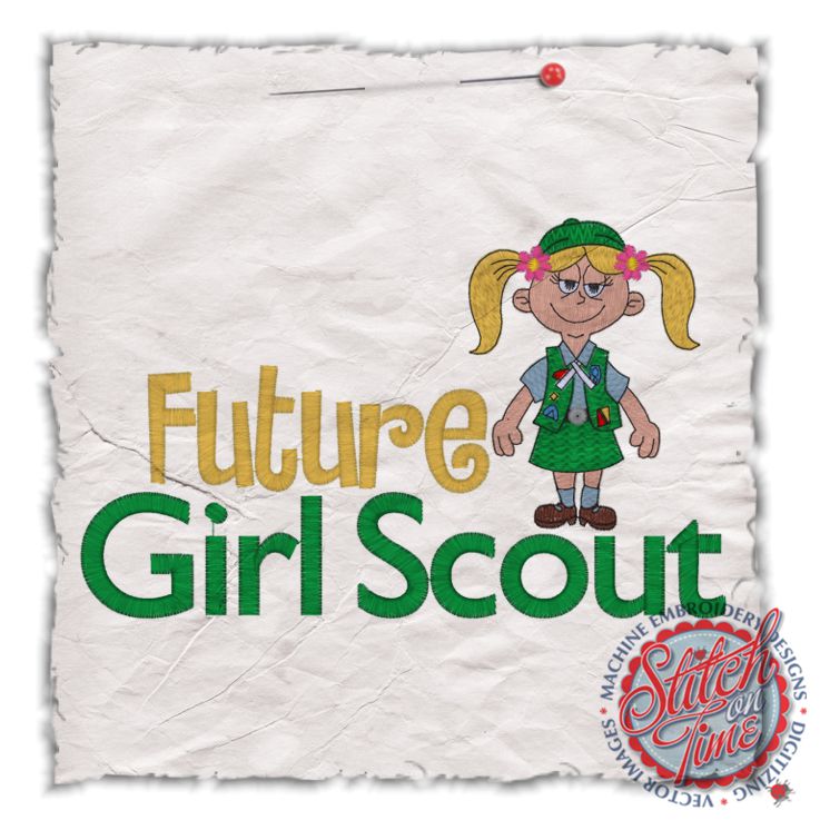 Sayings (4465) Future Girl Scout 5x7