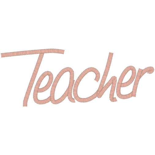 Sayings (A45) Teacher Applique 5x7