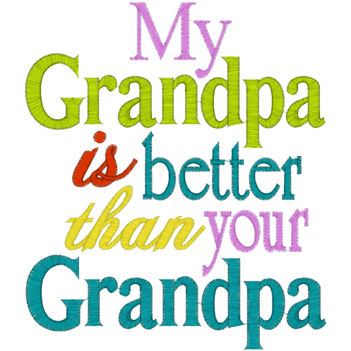 Sayings (A455) Grandpa 6x10
