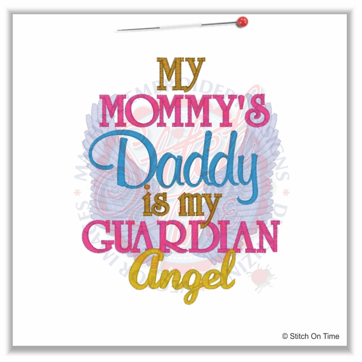 4897 Sayings : Guardian Angel 5x7
