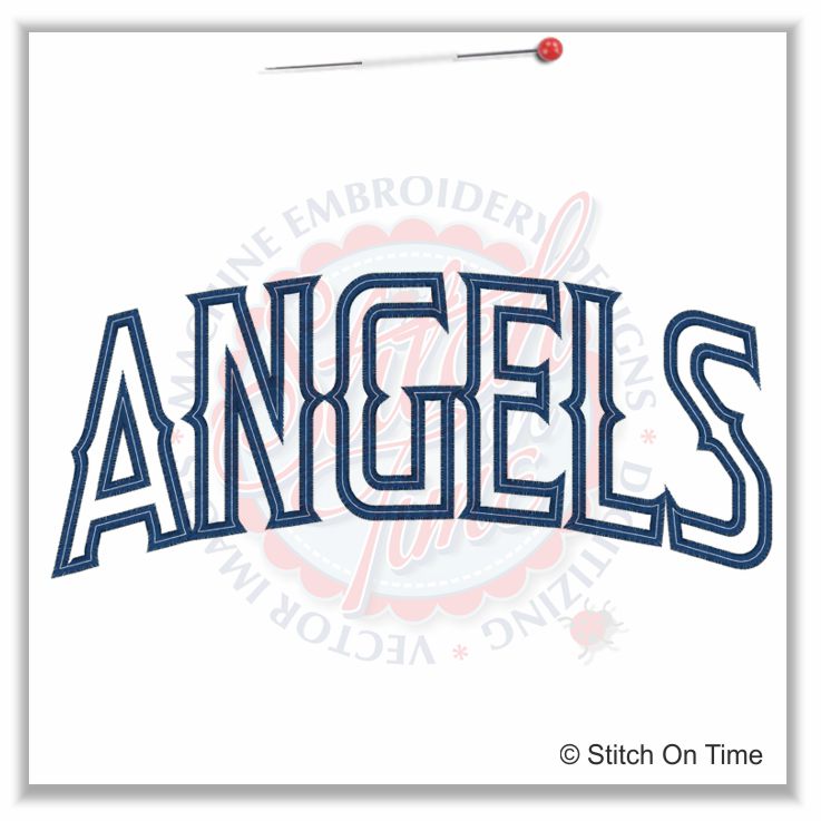 5126 Sayings : Angels Applique 6x10
