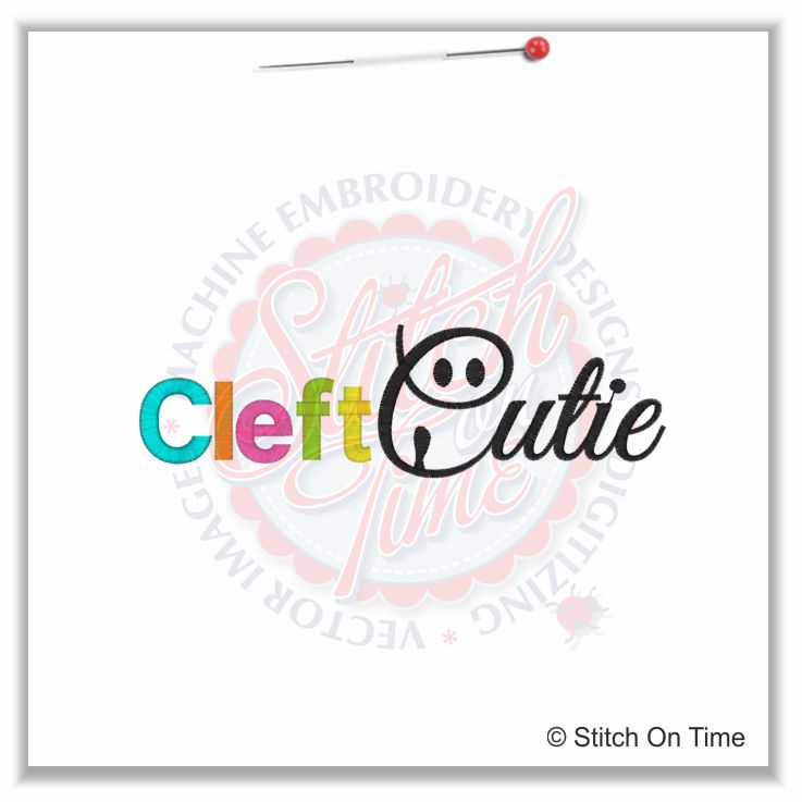 5231 Sayings : Cleft Cutie 5x7