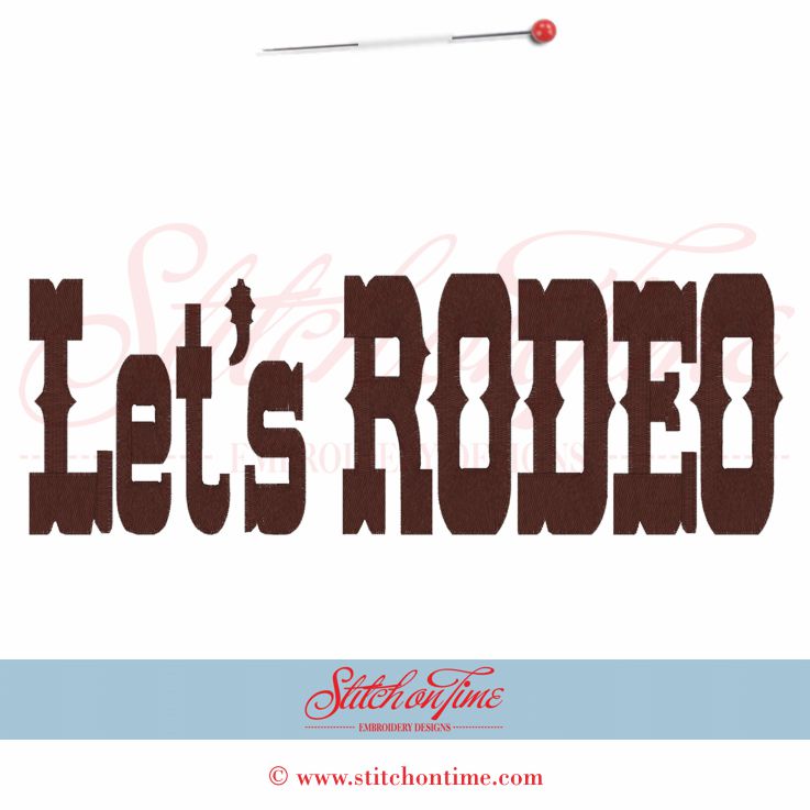 5429 Sayings : Let's Rodeo 200x300