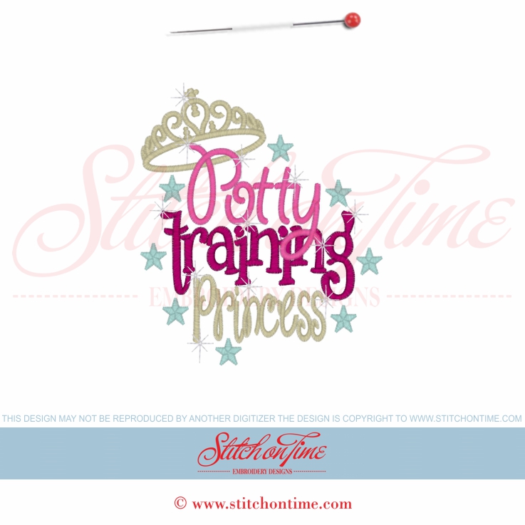 5558 Sayings : Potty Training Princess 5x7
