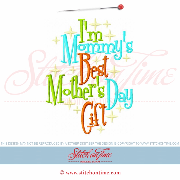 5679 Sayings : Mommy's Best Mother's Day Gift 5x7