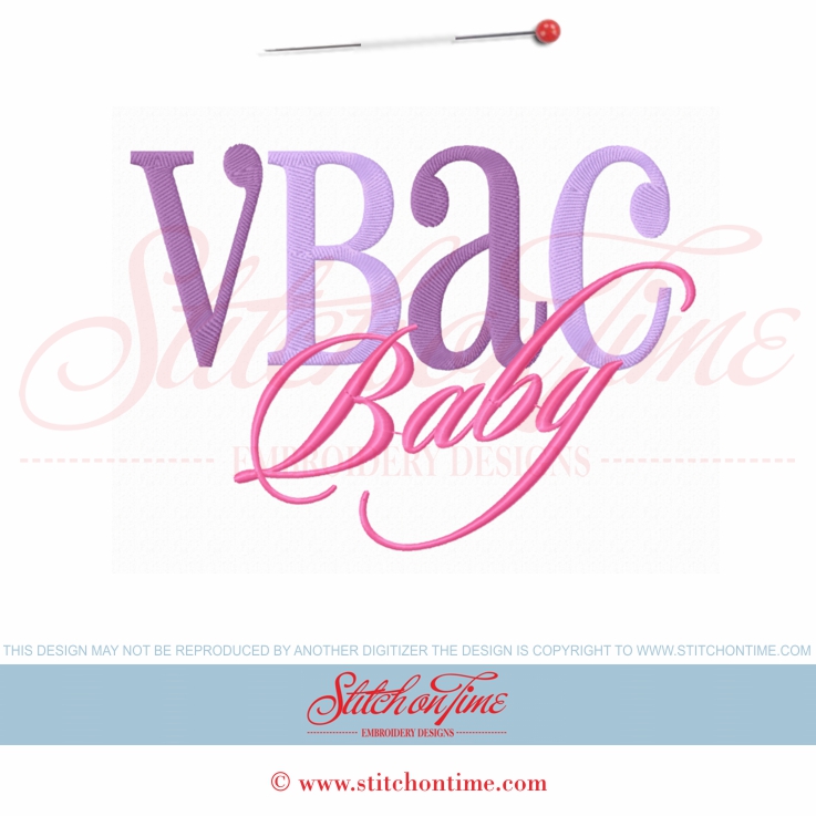 5861 Sayings : VBAC Baby 5x7
