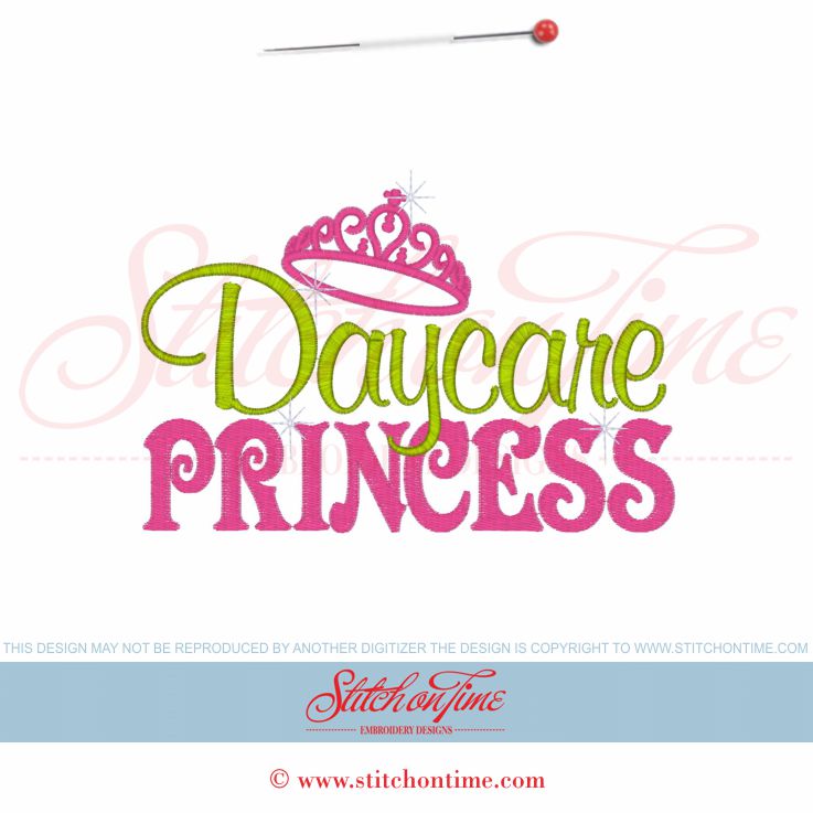 5953 Sayings : Daycare Princess 5x7