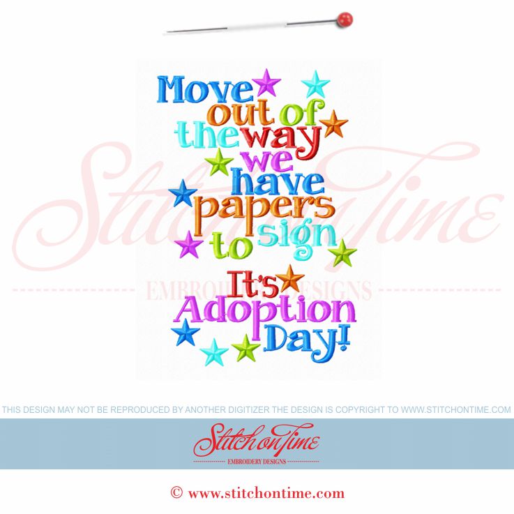 5969 Sayings : Adoption Day 5x7