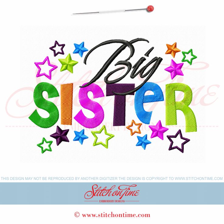 5976 Sayings : Big Sister 5x7
