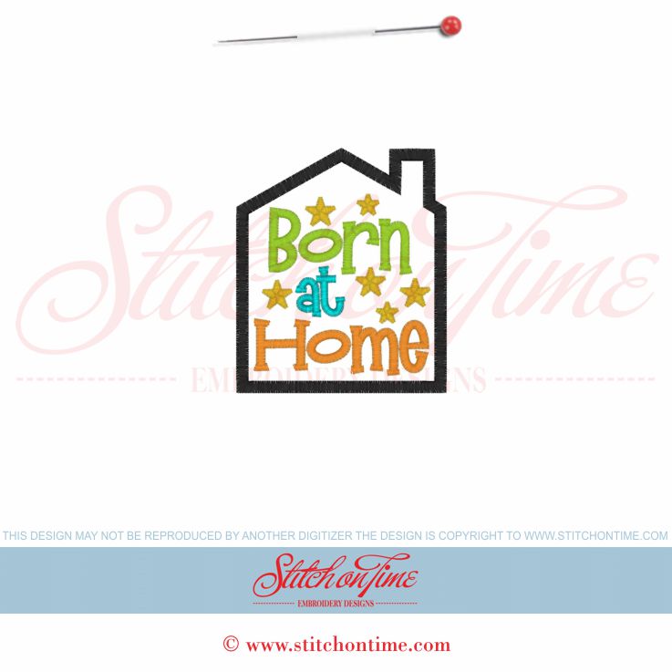 5978 Sayings : Born At Home 4x4