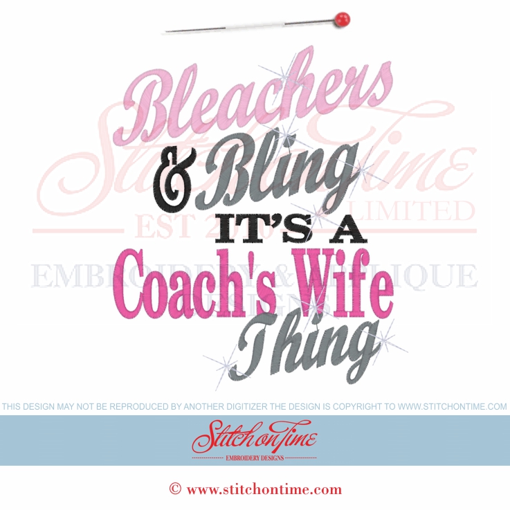 6352 Sayings : Bleachers & Bling 6x10