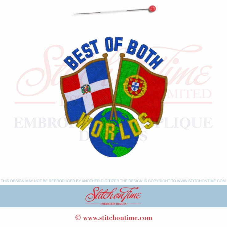 6462 Sayings : Best Of Both Worlds Dominican Republic/Portugal 5