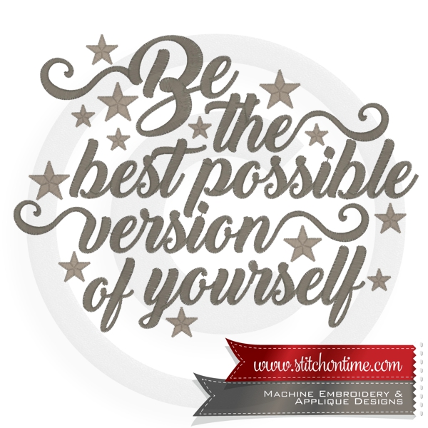 6914 Sayings : Be the best possible version of yourself 6x10