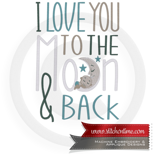 6969 Sayings : I Love You To The Moon and Back