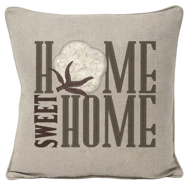7102 Sayings : Home Sweet Home Cotton Applique