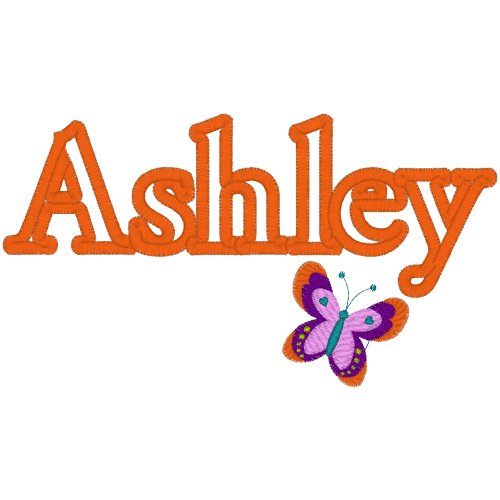Sayings (A756) Ashley Applique 5x7