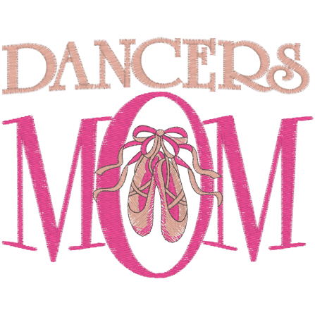 Sayings (A857) Dancers Mom 5x7