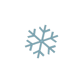 Snowflakes (A102) 2x2